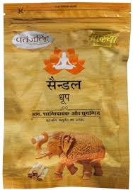 PATANJALI CONOS DE SANDALO / SANDAL DHOOP 20UDS