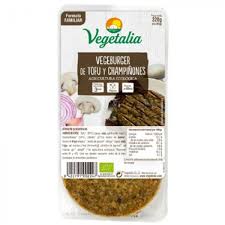 VEGEBURGER CHAMPIÑONES Y TOFU BIO 160G