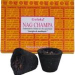 GOLOKA COPAS INCIENSO CON RESINA NAG CHAMPA