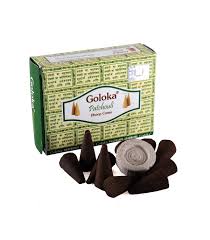 GOLOKA PATCHOULI DHOOP CONES 10UDS