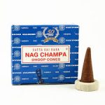SATYA NAGCHAMPA DHOOP CONES 10UDS